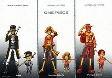 Load image into Gallery viewer, One Piece - Luffy, Ace &amp; Sabo - B3 Clear Poster (BROTHERHOOD) - Ichiban Kuji ~Hot Bond Edition~ H Prize
