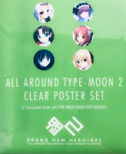 Cargar imagen en el visor de la galería, All Around Type-Moon 2 Clear Poster Set (22 Sheets) Comic Market 75 Winter
