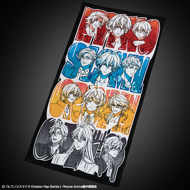 Hypnosis Mic -Division Rap Battle- Rhyme Anima - Ramuda, Samatoki, Dice, Mason Rio, Jyuto, Hifumi, Jakurai, Doppo, Ichiro, Jiro, Saburo, Gentaro - All Division Bath Towel - Ichiban Kuji - A Prize