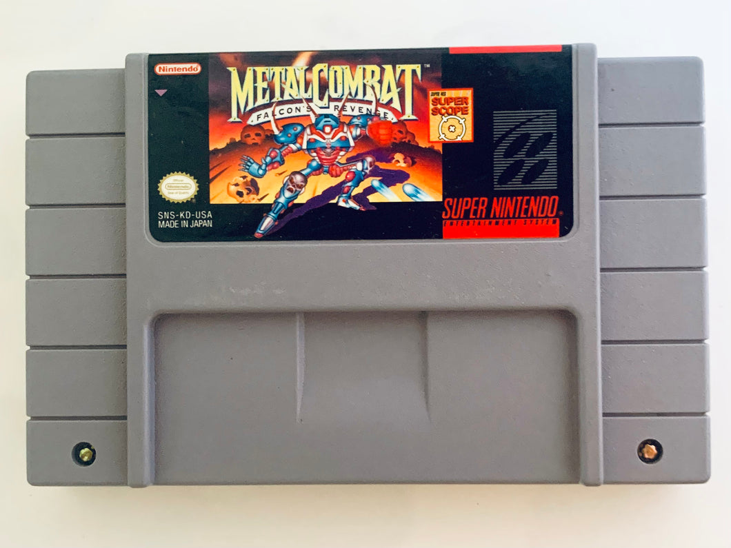 Metal Combat - Super Nintendo - SNES - NTSC-US - Cart (SNS-KD-USA)