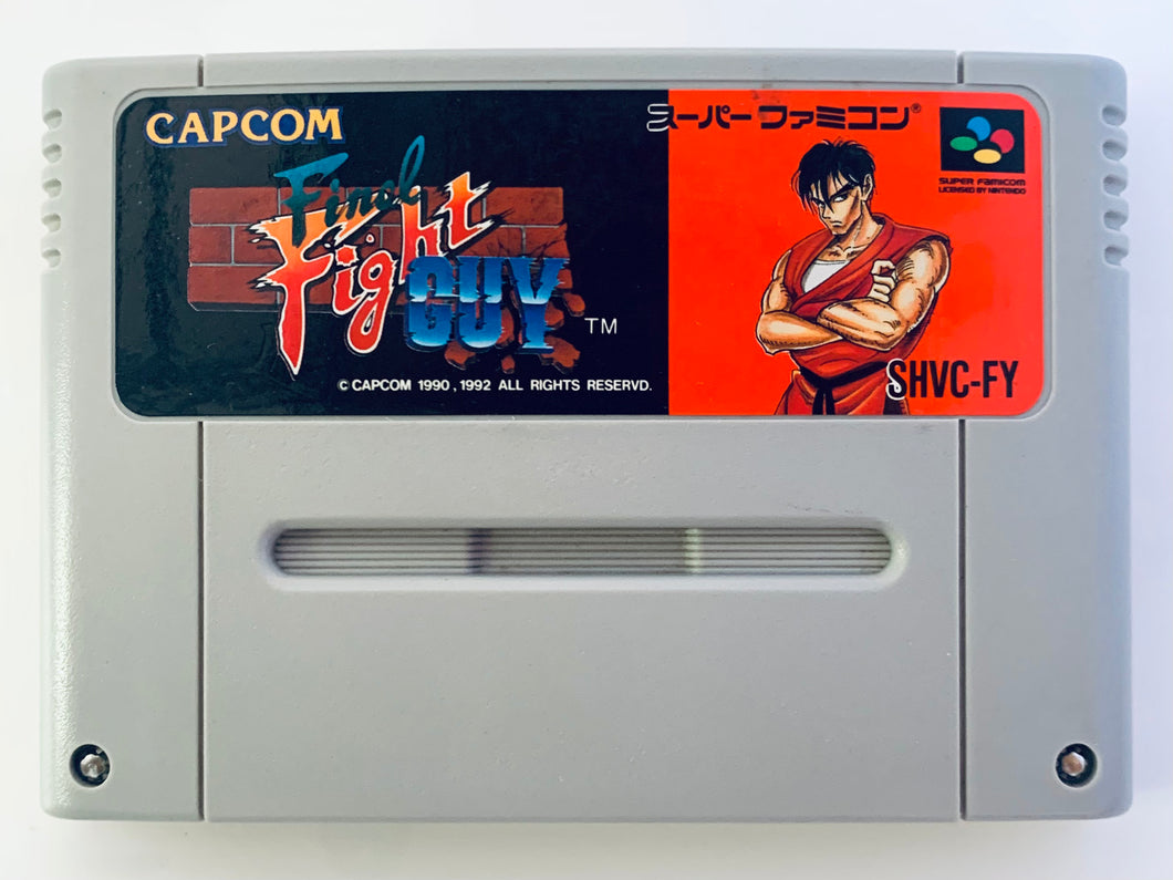 Final Fight Guy - Super Famicom - SFC - Nintendo - Japan Ver. - NTSC-JP - Cart (SHVC-FY)