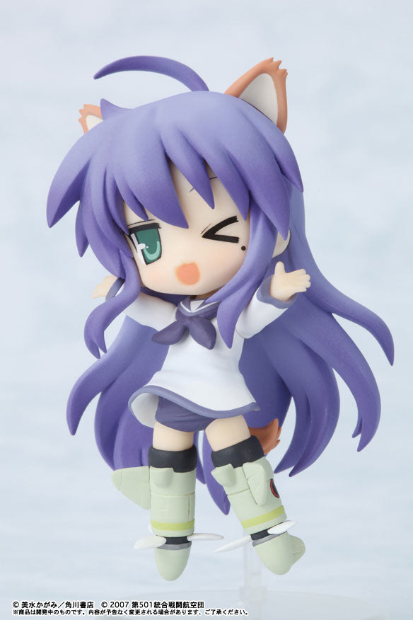 Lucky☆Star x Strike Witches - Izumi Konata - Niitengo - Miyafuji Yoshika Cosplay ver.