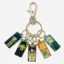 Load image into Gallery viewer, Ao no Exorcist - Rin - Yukio - Mephisto - Usamaro - Ryu - Five-Keychain &quot;The Movie of Blue Exorcist&quot;
