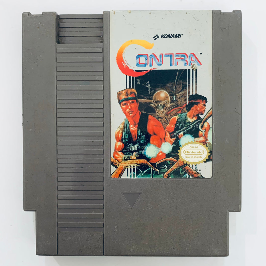 Contra - Nintendo Entertainment System - NES - NTSC-US - Cart
