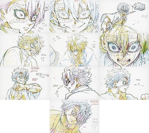 Zenitsu Agatsuma (rice ball) exhibition original picture post card Demon  Slayer: Kimetsu no Yaiba Character Director Picture Scroll Cafe in ufotable  Cafe 4 th period, Goods / Accessories