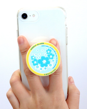 Cargar imagen en el visor de la galería, Aderia Retro Wildflower - Glass Nobana Smartphone Grip
