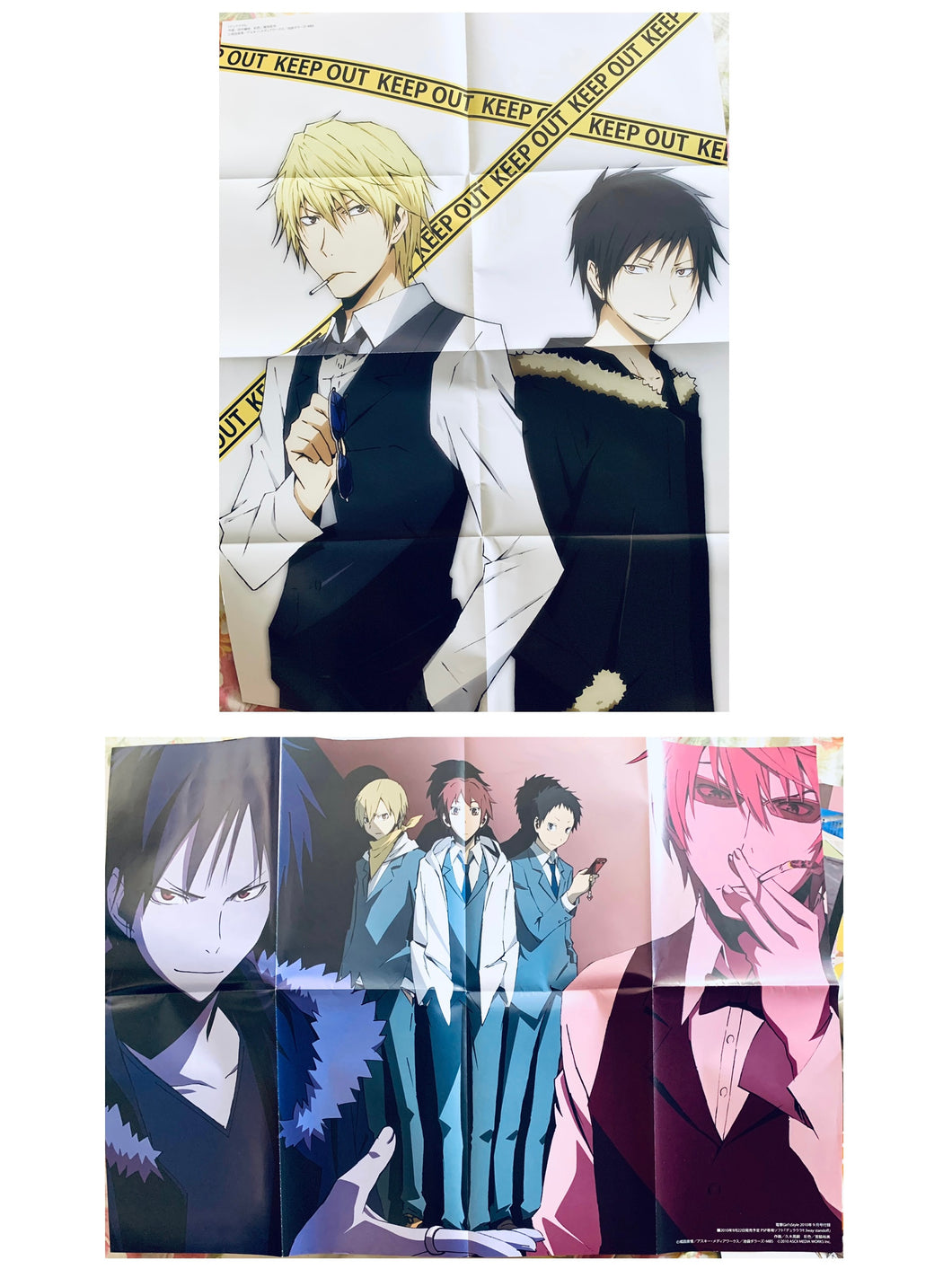 Durarara!! - Double-sided B2 Poster - Dengeki Girl's Style September 2010 Appendix