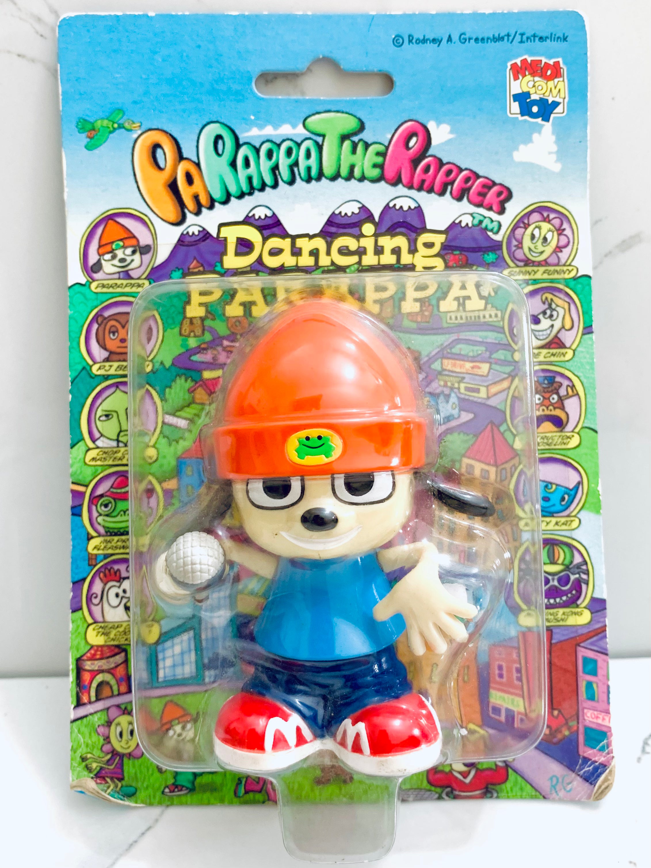 Common Rapper Toys PaRappa the Rapper - Parappa - Medicom Toy Friction Collection (Specia ...