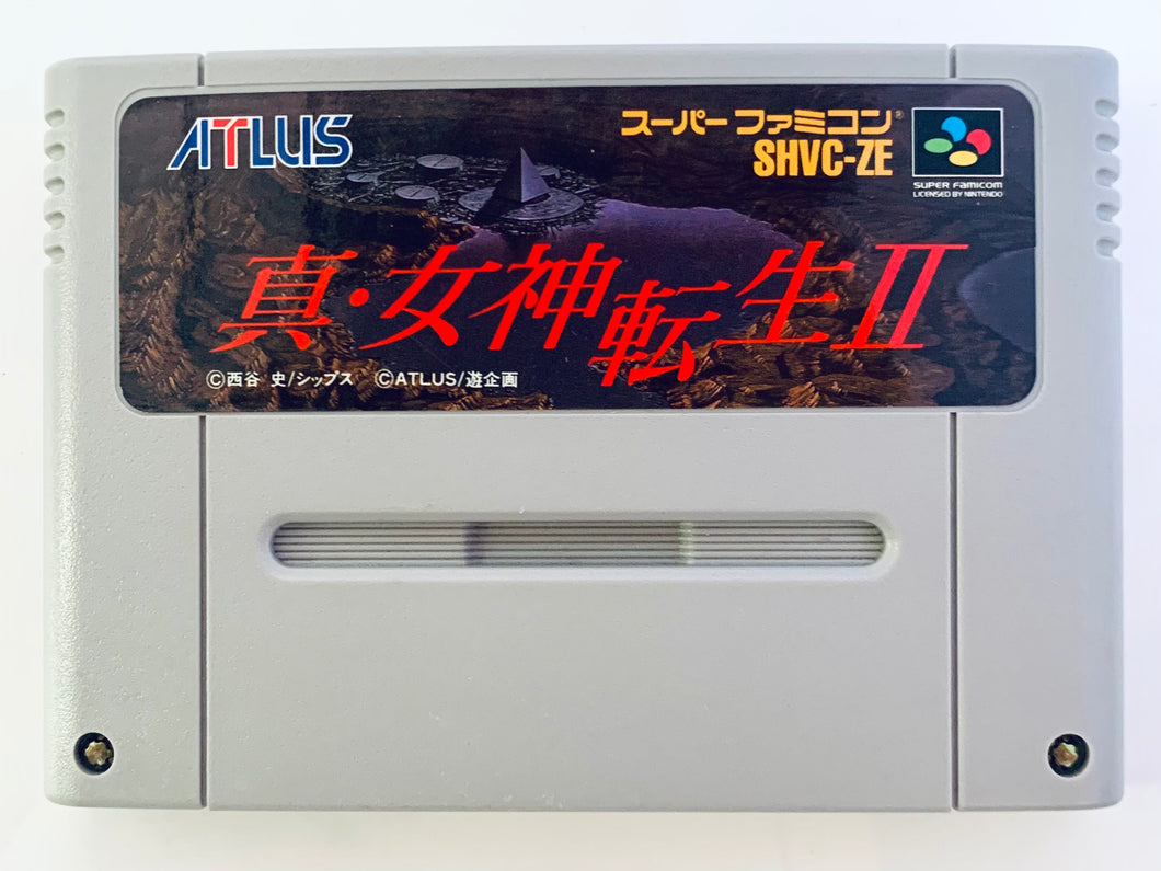 Shin Megami Tensei II - Super Famicom - SFC - Nintendo - Japan Ver. - NTSC-JP - Cart (SHVC-ZE)