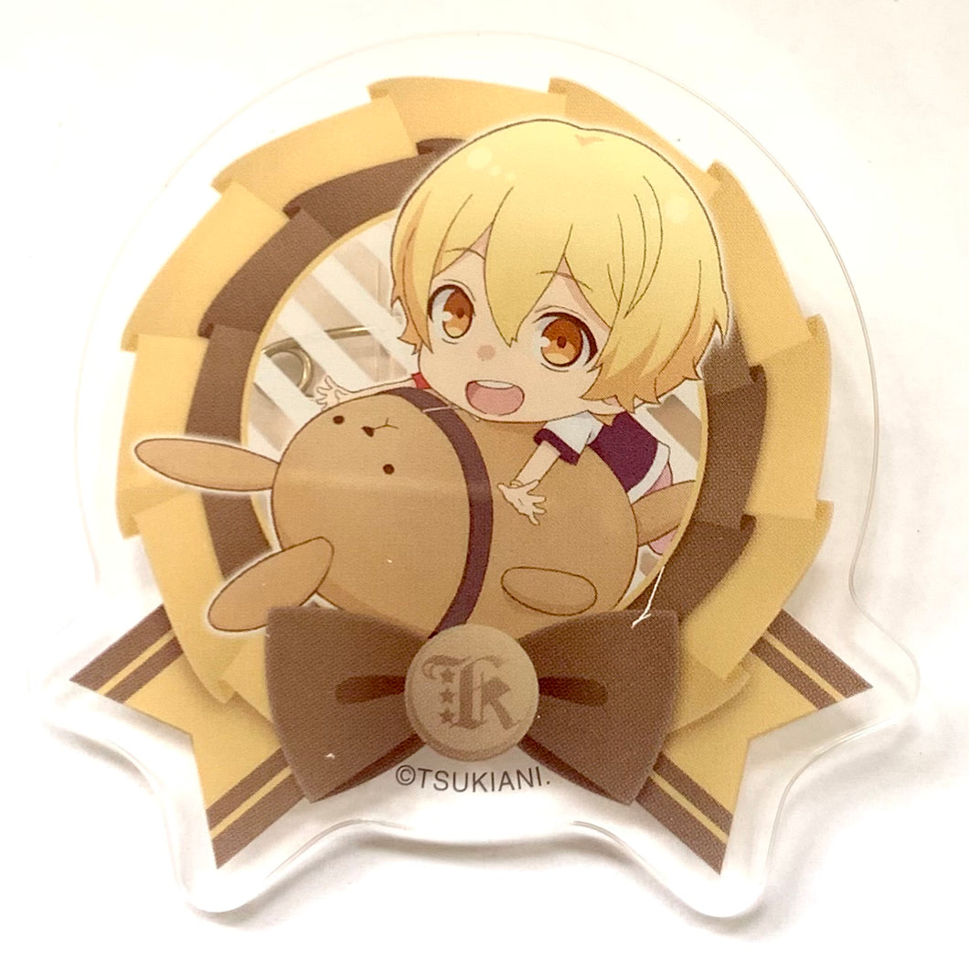 Tsukiuta. The Animation - Shiwasu Kakeru - Acrylic Badge - Clear Collection