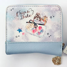Cargar imagen en el visor de la galería, Disney Chip &amp; Dale Bifold Wallet Purple (51954)
