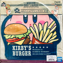 Load image into Gallery viewer, Hoshi no Kirby - Kirby - Diecut Mini Towel - Ichiban Kuji Kirby&#39;s Burger (H Prize)
