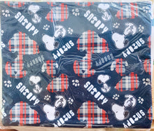 Cargar imagen en el visor de la galería, Peanuts - Snoopy - Flat Tote Bag (Navy Blue)

