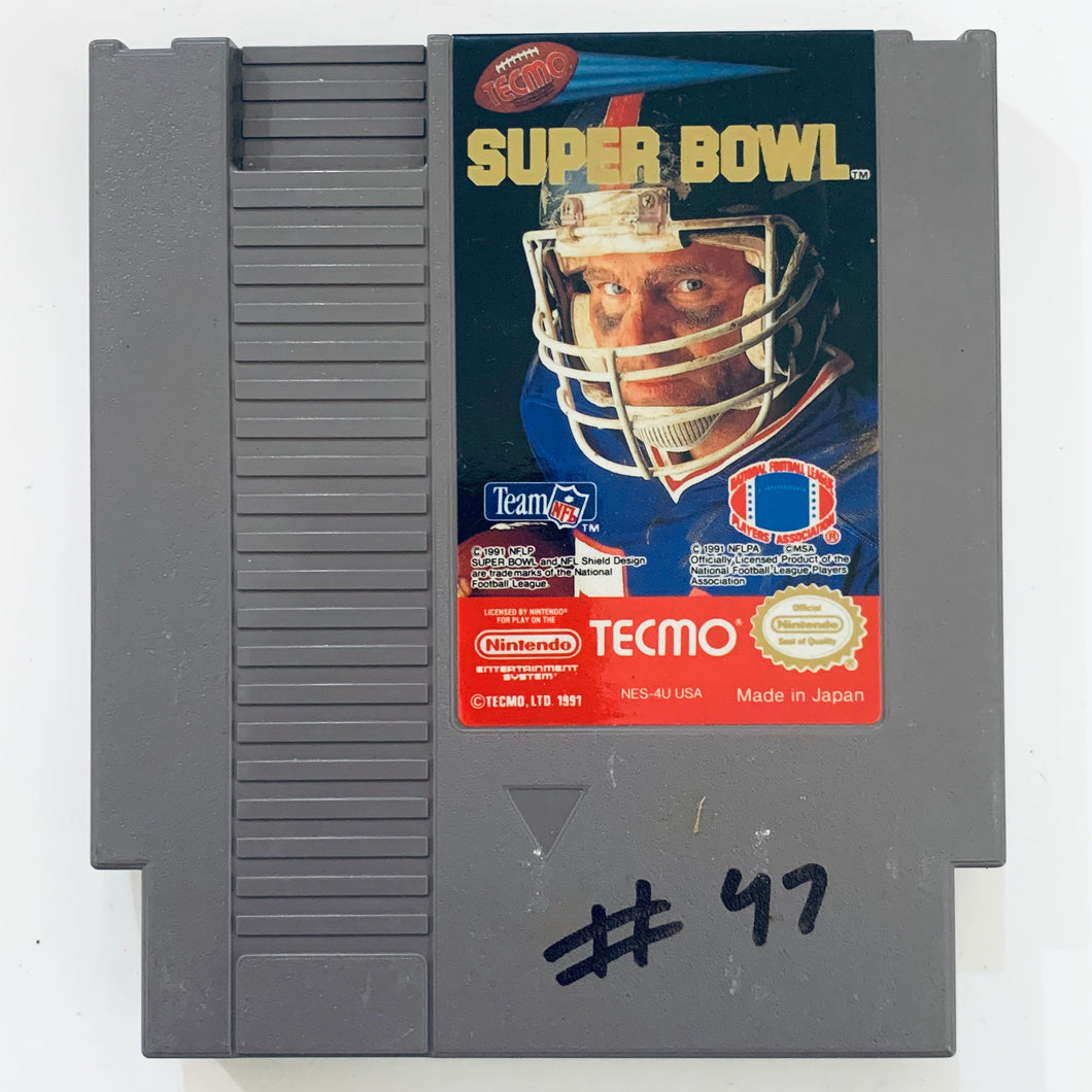 Tecmo Super Bowl - Nintendo Entertainment System - NES - NTSC-US - Cart