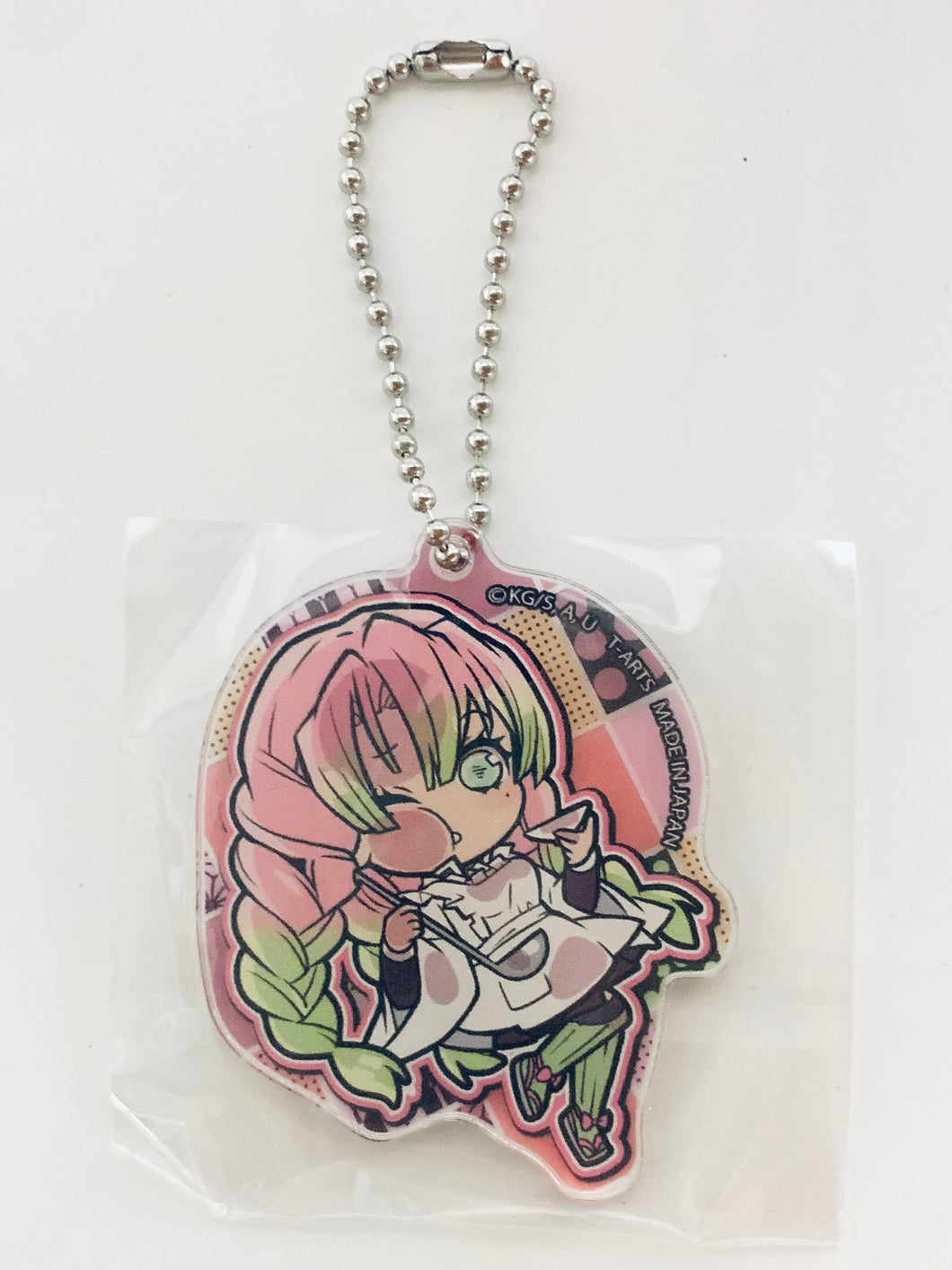 Kimetsu no Yaiba - Kanroji Mitsuri - Pita! Deforme Shumi ni Bottou Acrylic Keychain