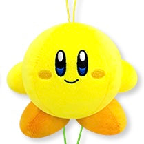 Cargar imagen en el visor de la galería, Kirby’s Dream Land Multicolor Plush Mascot (Yellow)
