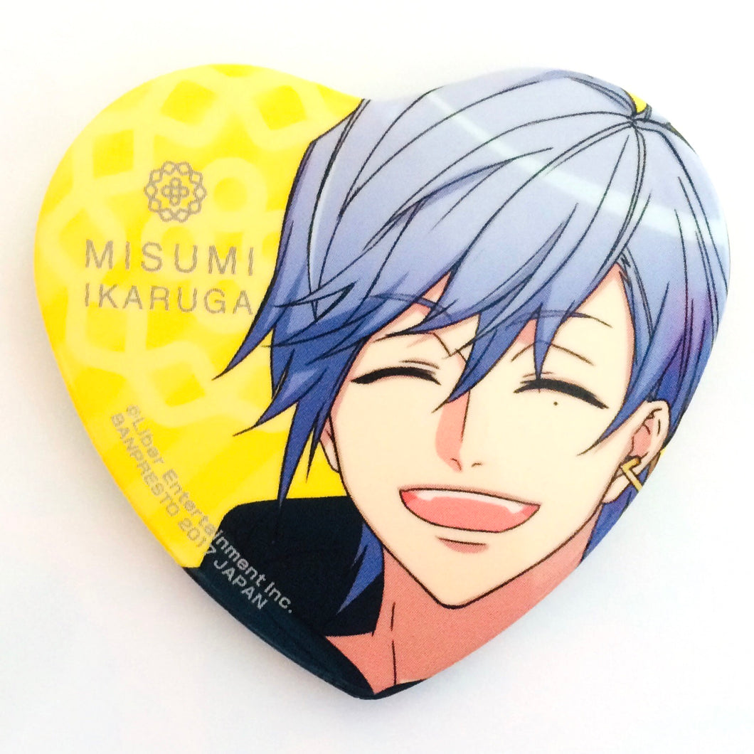 A3! - Ikaruga Misumi - Heart Can Badge