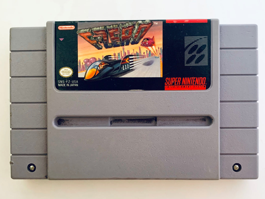 F-Zero - Super Nintendo - SNES - NTSC-US - Cart (SNS-FZ-USA)