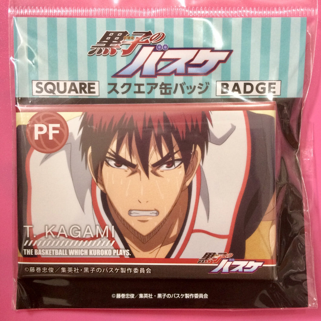 Kuroko no Basket - Kagami Taiga - Square Can Badge (A)