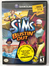 Load image into Gallery viewer, The Sims Bustin’ Out - Nintendo Gamecube - NTSC - Case
