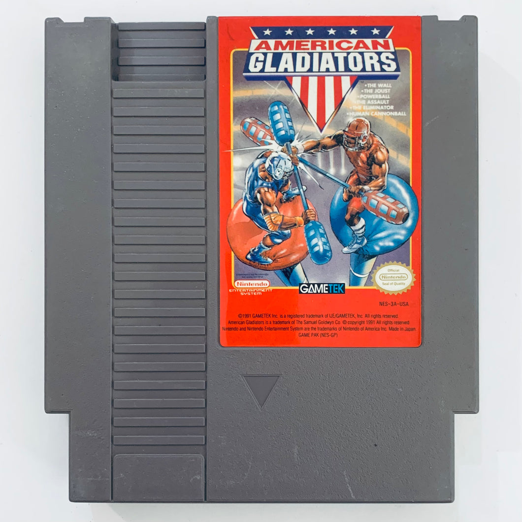 American Gladiators - Nintendo Entertainment System - NES - NTSC-US - Cart