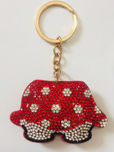 Load image into Gallery viewer, Minnie Mouse - Disney Glitter Charm Keychain Mascot
