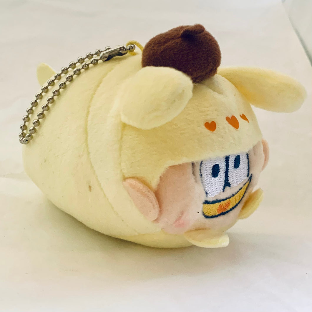 Osomatsu-san x Sanrio Characters - Matsuno Karamatsu - Pompompurin - Mochitto Mascot - Plush Mascot