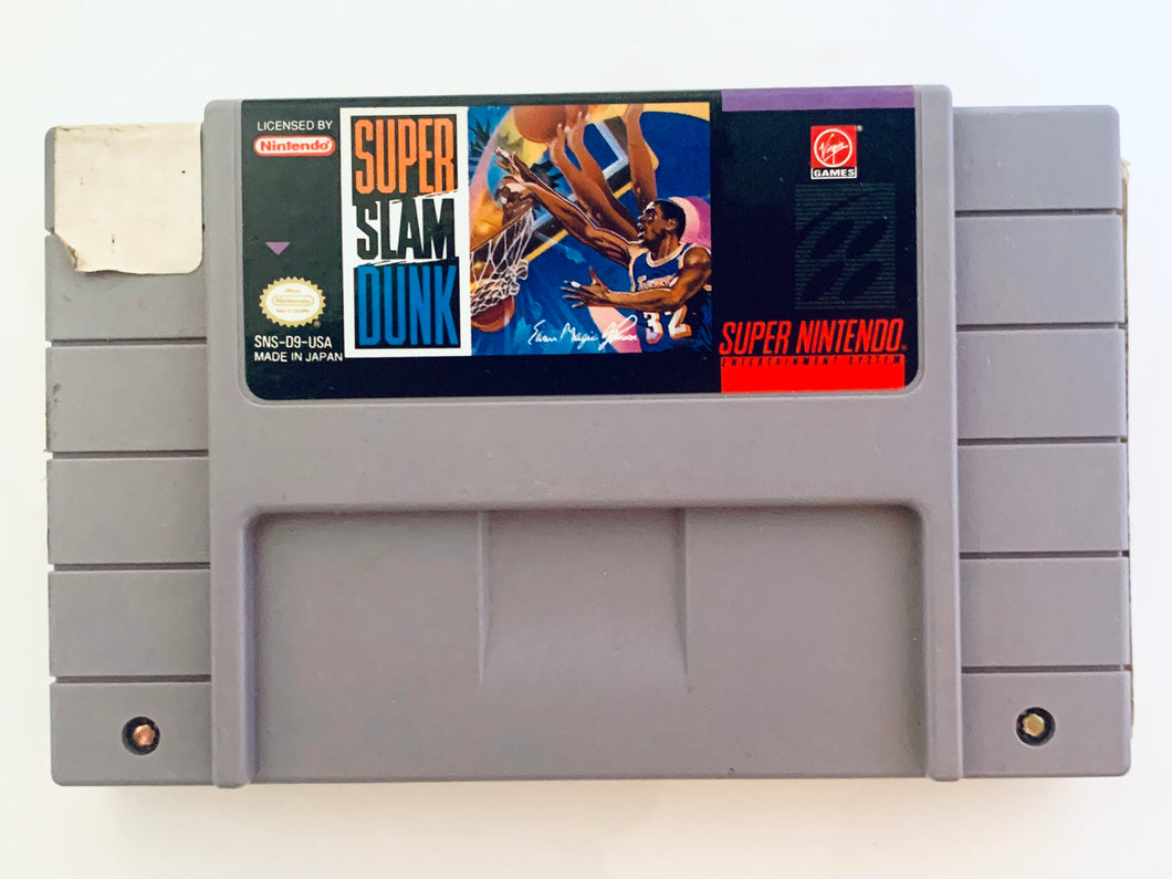 Magic Johnson’s Super Slam Dunk - Super Nintendo - SNES - NTSC-US - Cart (SNS-D9-USA)