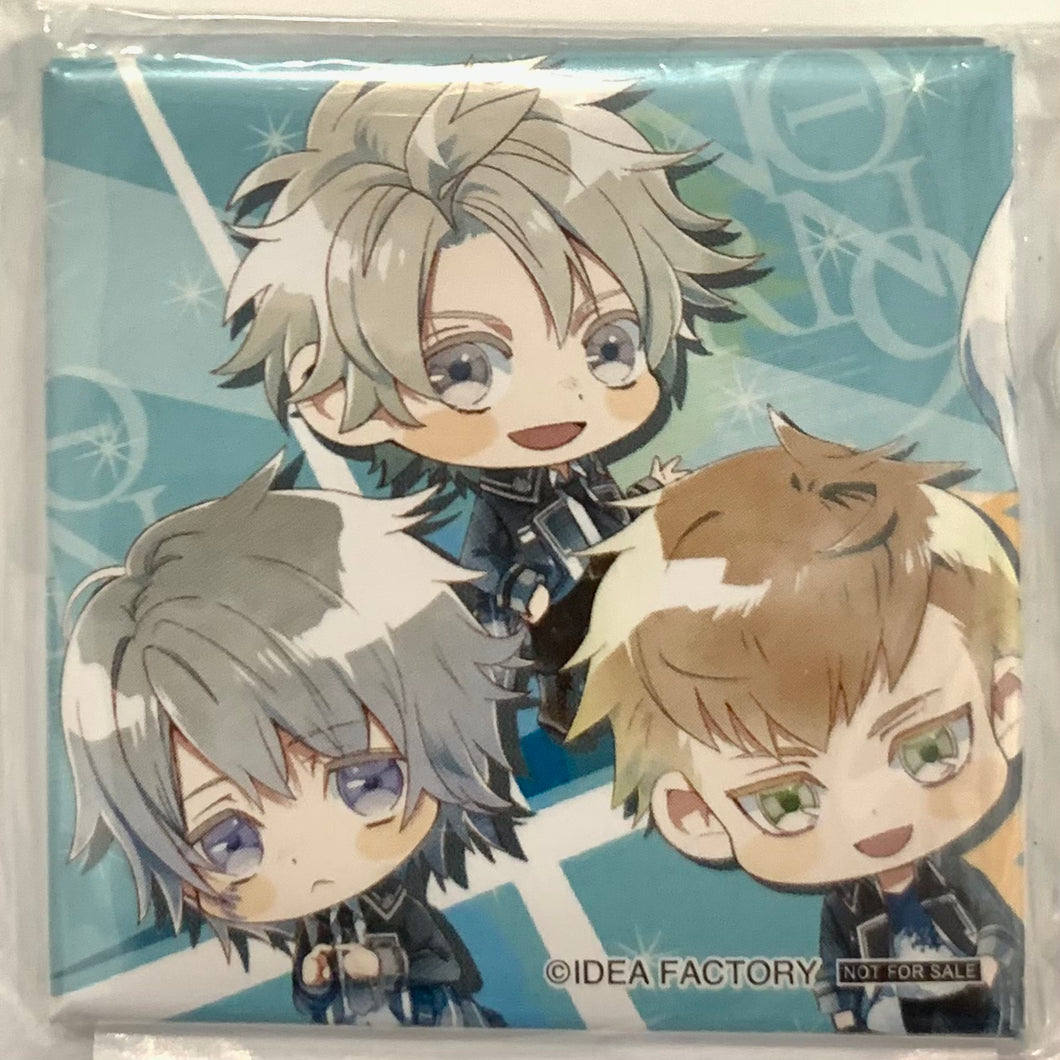 NORN9 Norn+Nonette - Ichinose Senri, Yuiga Kakeru & Touya Masamune - Promotional Square Can Badge