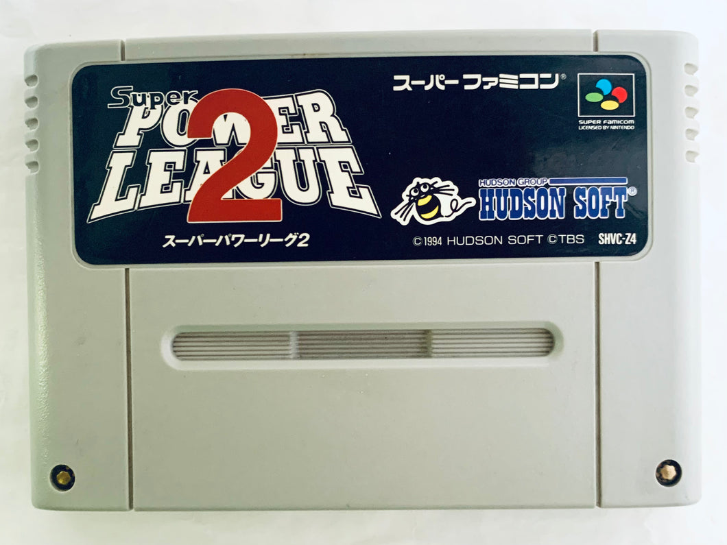 Super Power League 2 - Super Famicom - SFC - Nintendo - Japan Ver. - NTSC-JP - Cart (SHVC-Z4)