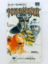 Cargar imagen en el visor de la galería, Power Monger: Mashou no Bouryaku - Super Famicom - SFC - Nintendo - Japan Ver. - NTSC-JP - Cart &amp; Manual (SHVC-PM)
