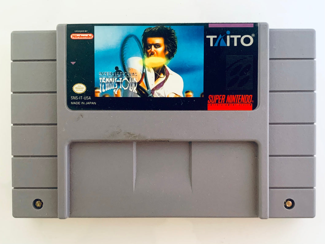 International Tennis Tour - Super Nintendo - SNES - NTSC-US - Cart (SNS-IT-USA)