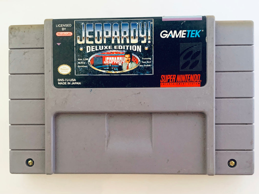 Jeopardy! Deluxe Edition - Super Nintendo - SNES - NTSC-US - Cart (SNS-7J-USA)