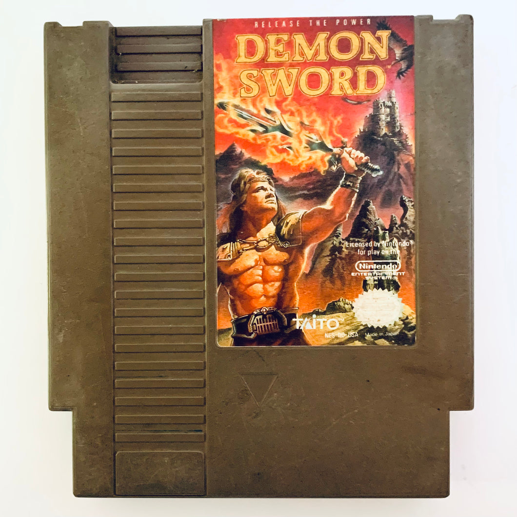 Demon Sword - Nintendo Entertainment System - NES - NTSC-US - Cart