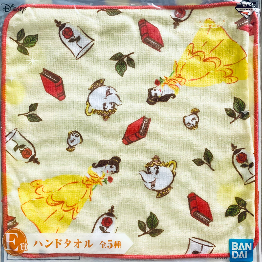 Beauty and the Beast - Hand Towel - Ichiban Kuji Disney Princess Shining Dreams - E Prize