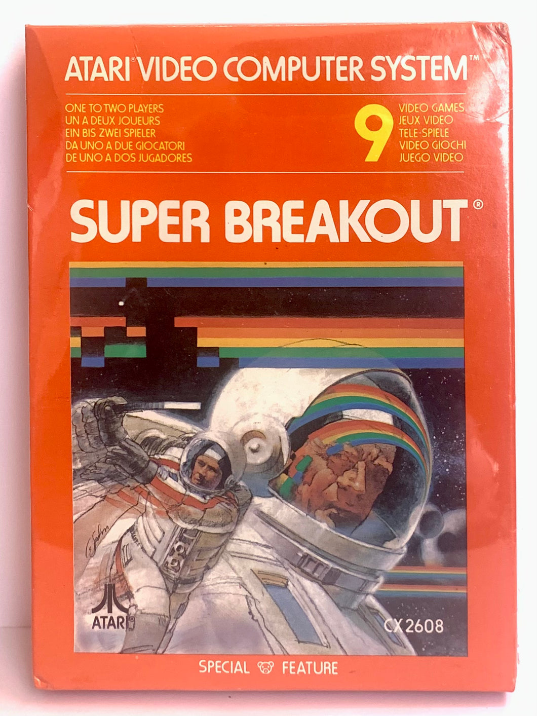 Super Breakout - Atari VCS 2600 - NTSC - Brand New