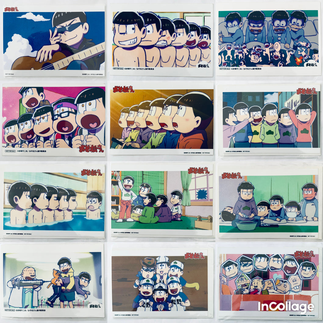 Osomatsu-san - Osomatsu, Karamatsu, Choromatsu, Ichimatsu, Jyushimatsu & Todomatsu - Bromide Set of 13