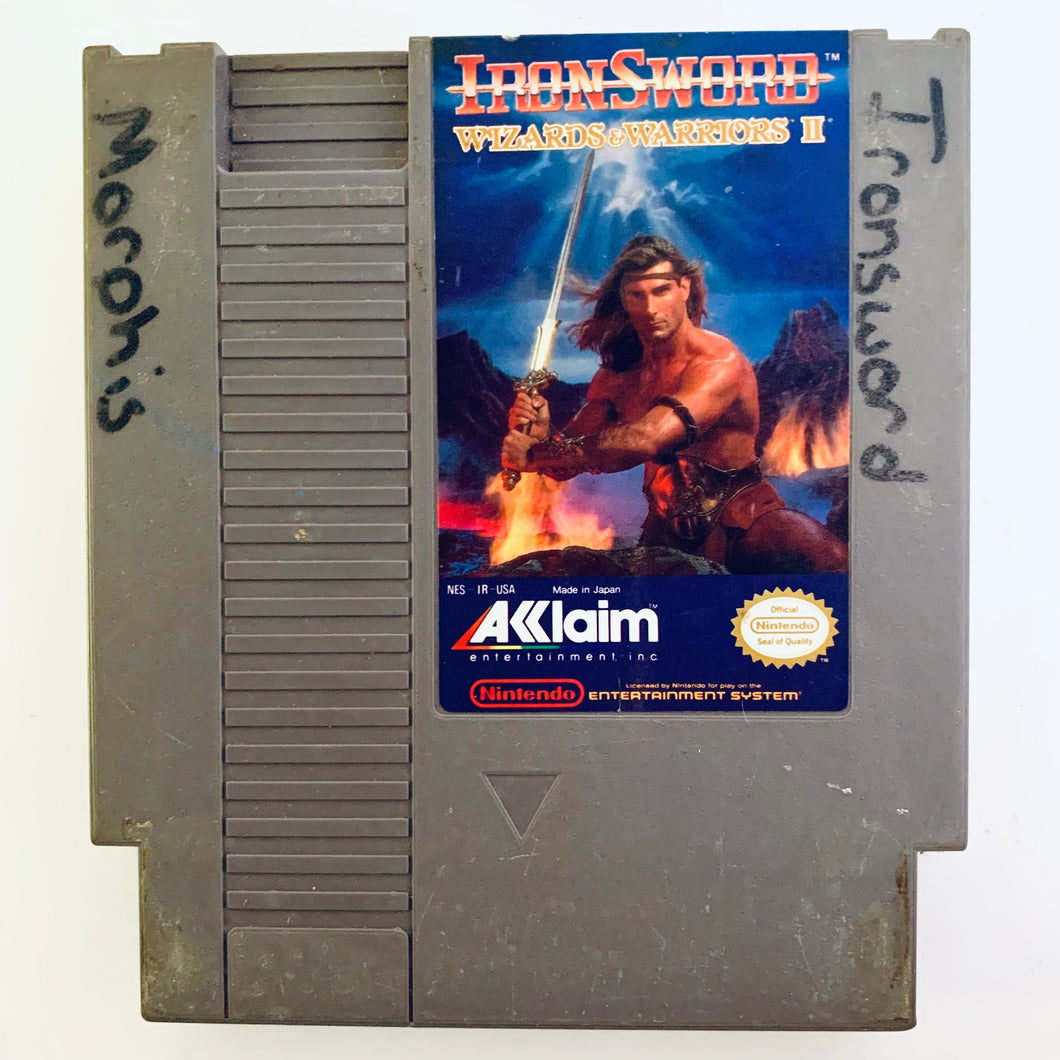 Iron Sword: Wizards & Warriors II - Nintendo Entertainment System - NES - NTSC-US - Cart