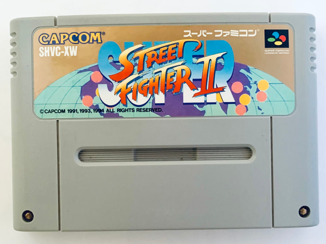 Super Street Fighter II: The New Challengers - Super Famicom - SFC - Nintendo - Japan Ver. - NTSC-JP - Cart (SHVC-XW)