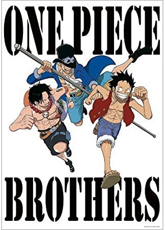 One Piece - Luffy, Ace & Sabo - B3 Clear Poster (ONE PIECE BROTHERS) - Ichiban Kuji ~Hot Bond Edition~ H Prize