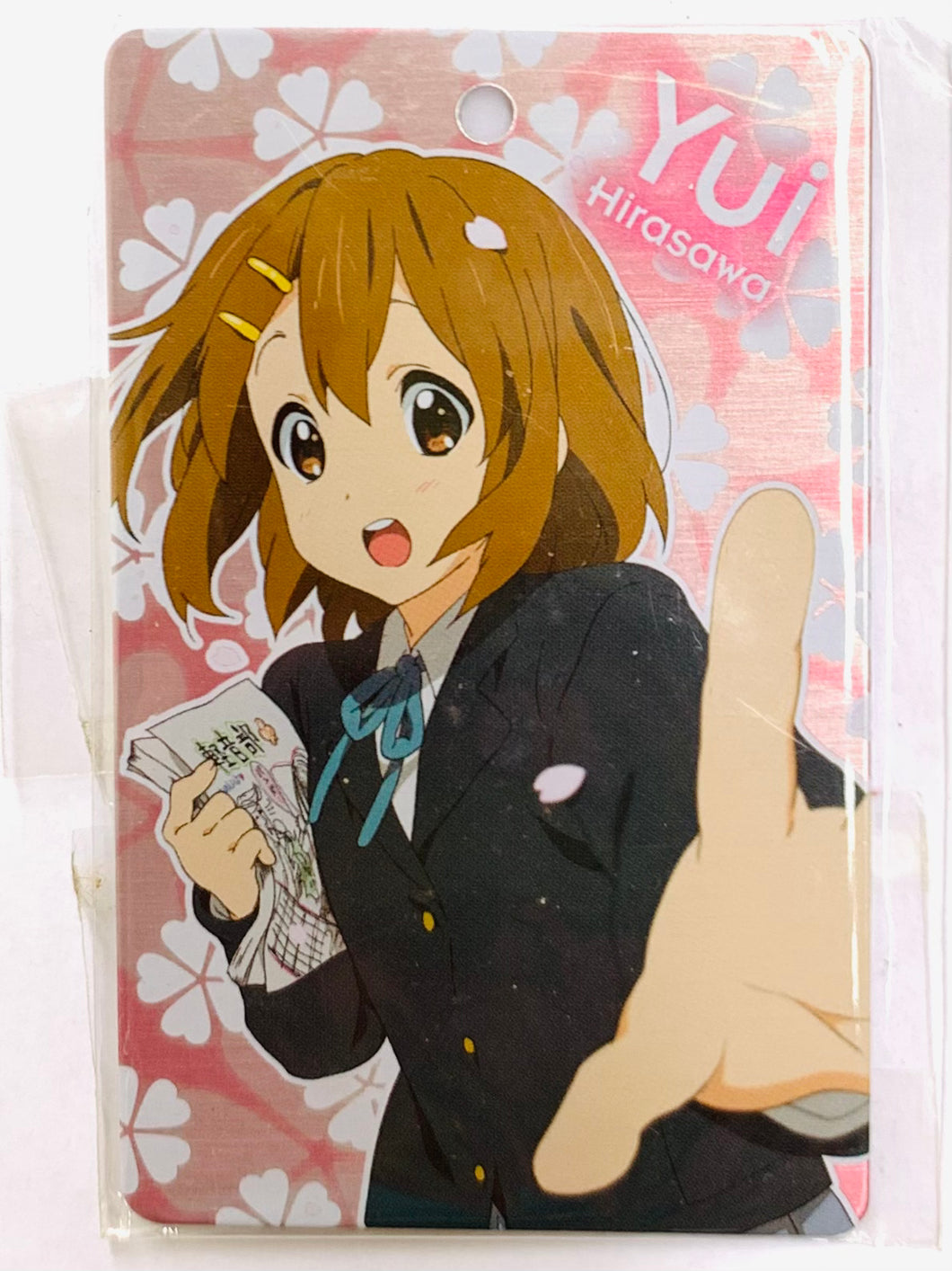 K-ON! - Yui Hirasawa - Metallic Plate