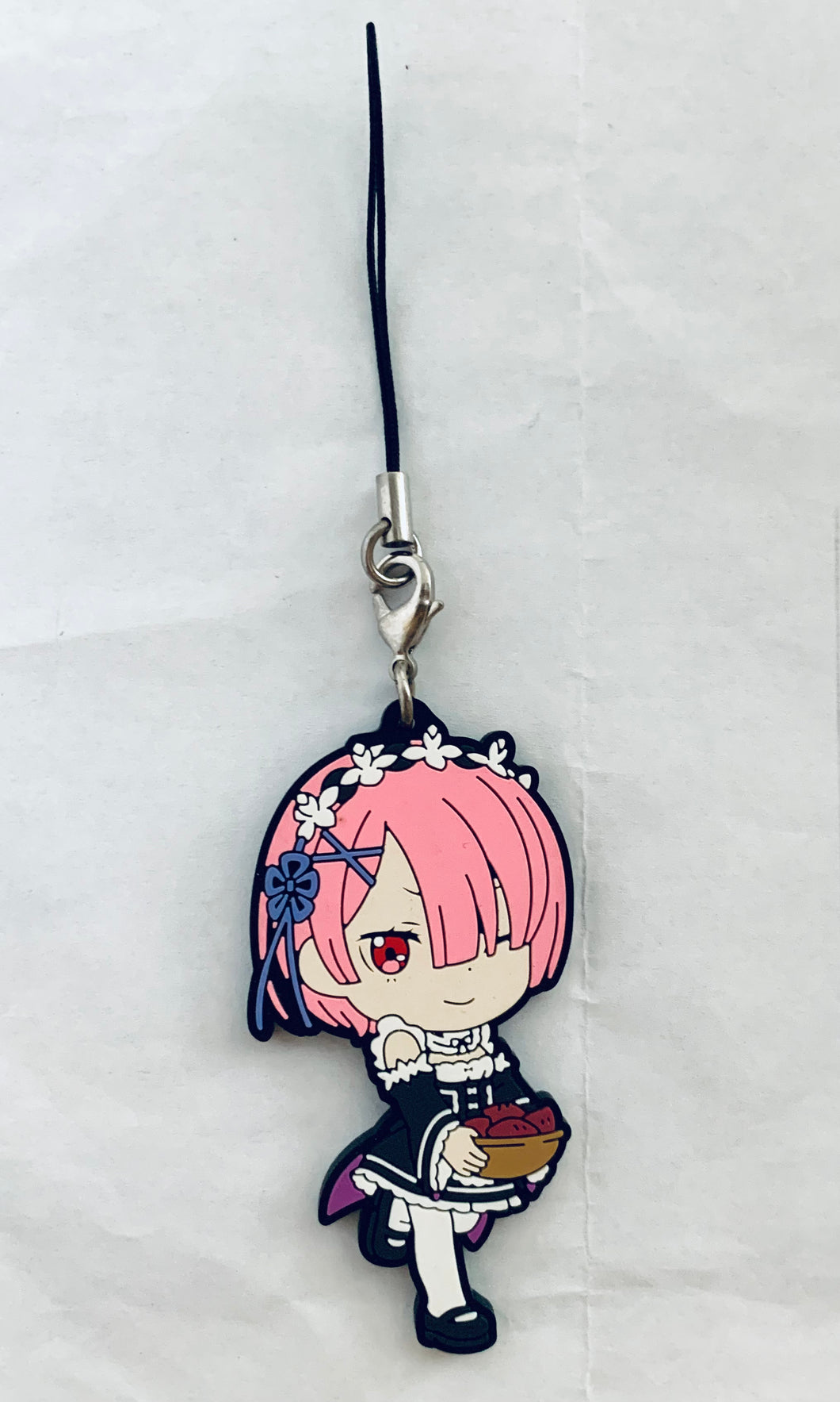 Re:Zero - Starting Life in Another World - Ram - Ichiban Kuji - Kyun-Chara Illustrations - Rubber Strap