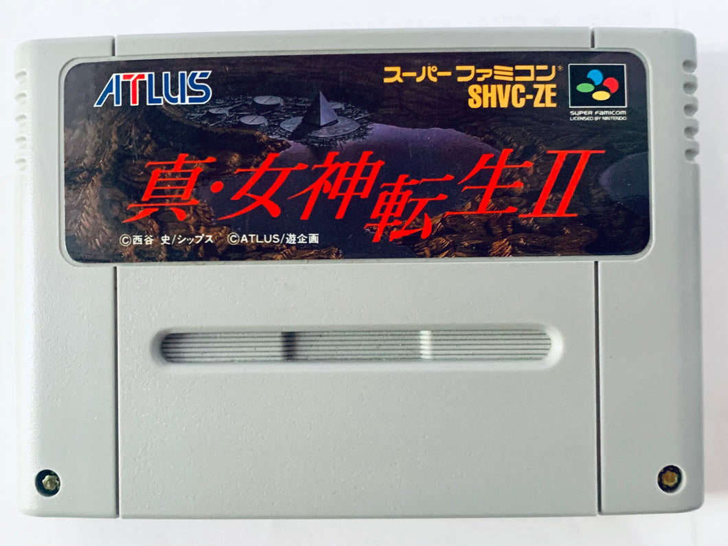 Shin Megami Tensei II - Super Famicom - SFC - Nintendo - Japan Ver. - NTSC-JP - Cart (SHVC-ZE)