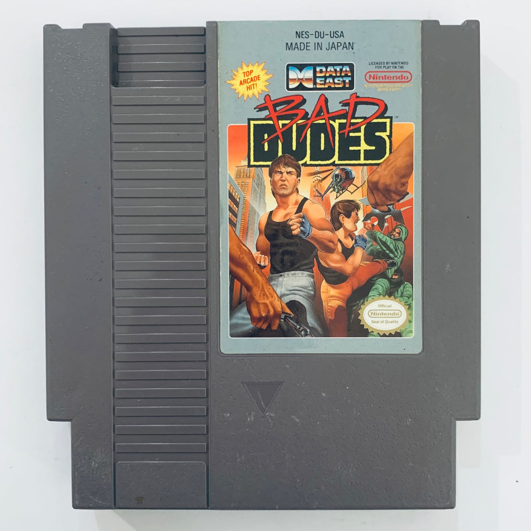 Bad Dudes - Nintendo Entertainment System - NES - NTSC-US - Cart