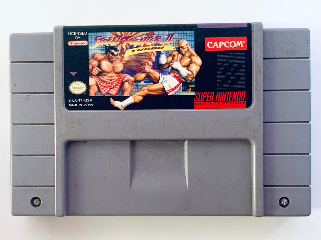 Street Fighter II Turbo - Super Nintendo - SNES - NTSC-US - Cart (SNS-TI-USA)