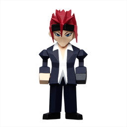 Final Fantasy VII Remake - Reno - Polygon Mini Figure - FVII Remake Hatsubai Kinen Kuji (Prize G)