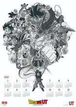 Load image into Gallery viewer, DRAGON BALL UT x KOUSUKE KAWAMURA 2020 Poster Calendar - UNIQLO Purchase Benefits
