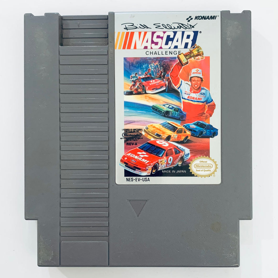 Bill Elliot’s NASCAR Challenge - Nintendo Entertainment System - NES - NTSC-US - Cart