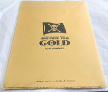 Cargar imagen en el visor de la galería, One Piece Film Gold - Kintaro Luffy - A4 Golden Clear File - Theater 1st Advance Ticket Benefit
