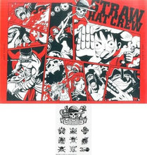 Load image into Gallery viewer, One Piece - Straw Hat Crew Visual Mat &amp; Sticker - Ichiban Kuji OP - The Worst Generation Edition - H Prize
